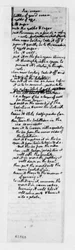 Recipe for Vanilla Ice Cream, c.1780